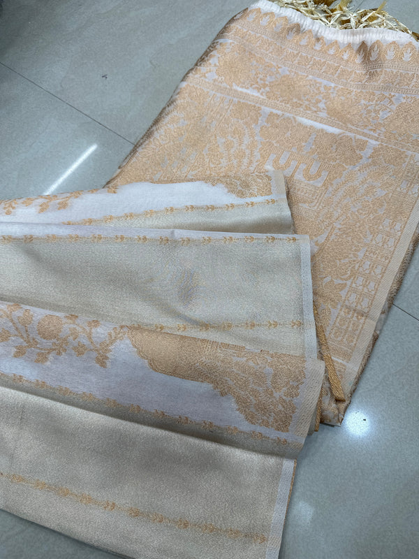 Viscose mix silk saree