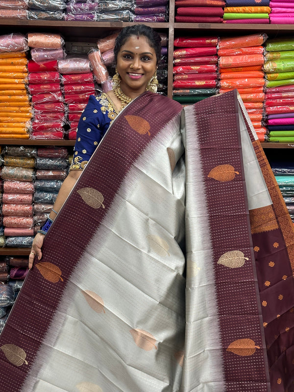 Kanchi semi soft silk saree