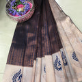 Bridal Glow Semi Kanchi Soft Silk Saree with Timeless Elegance