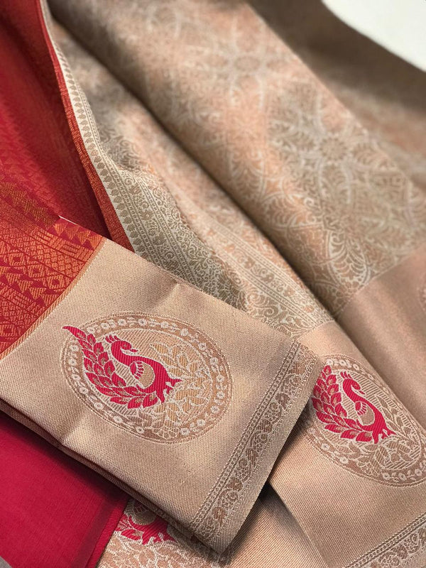Semi Kanchi bridal soft silk