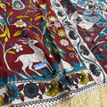 Kalamkari silk saree