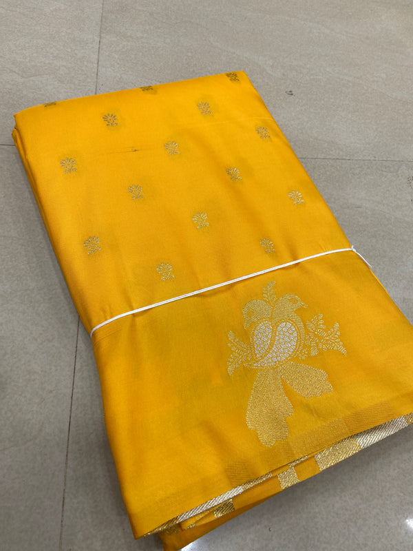 Viscose mix silk saree