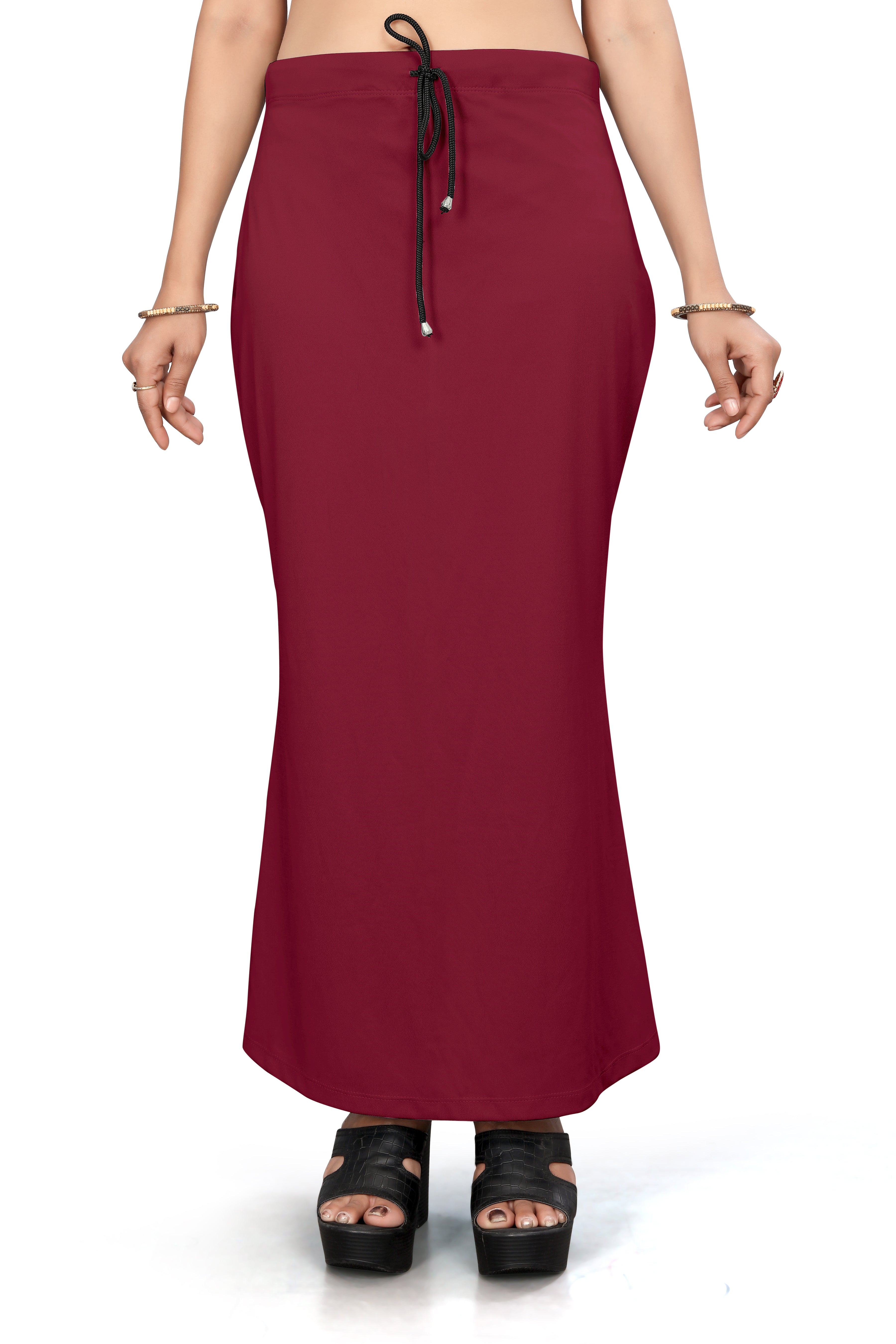 Women Saree Shapewear With Side Slits in Inclusive Sizes