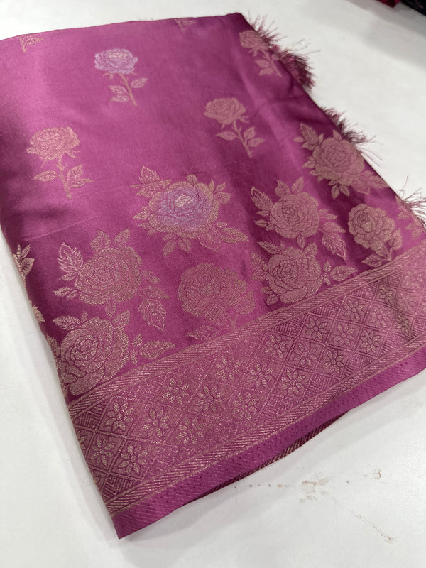 Mashru Silk Saree
