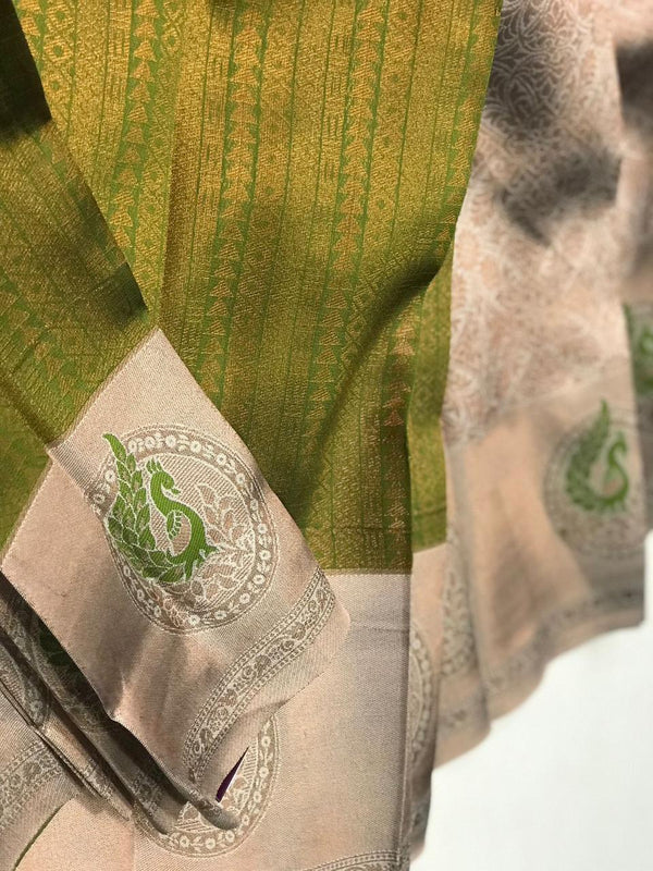 Semi Kanchi bridal soft silk