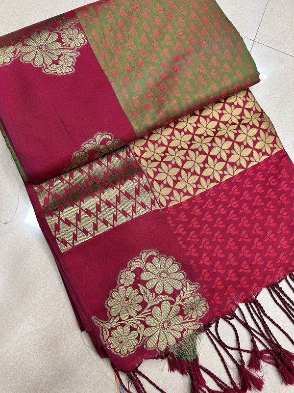 Beautiful Kanchi soft silk sarees