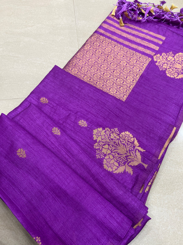 Viscose mix silk saree