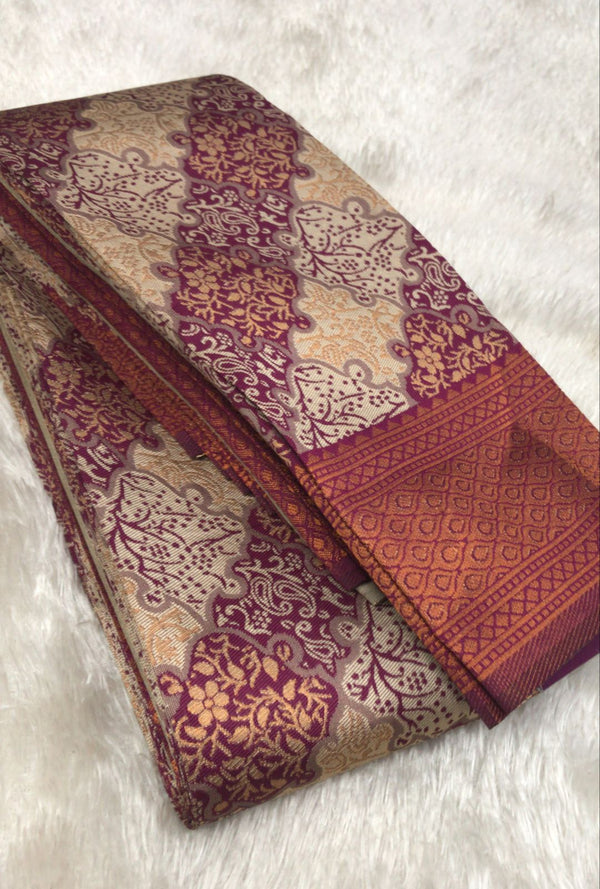 Kanchipuram Semi Soft Silk Saree