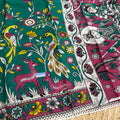 Kalamkari silk saree