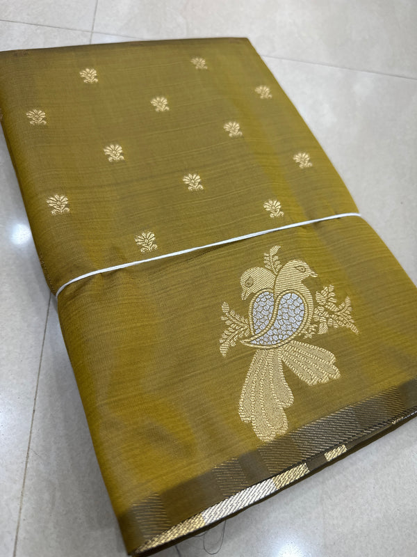 Viscose mix silk saree