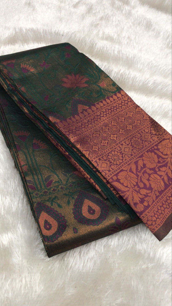 Kanchipuram Semi Soft Silk Saree