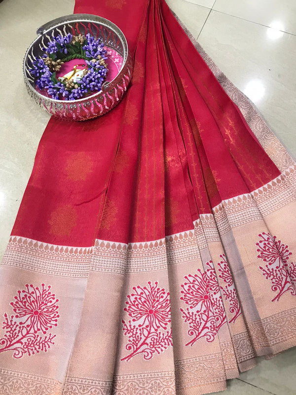 Semi Kanchi bridal soft silk