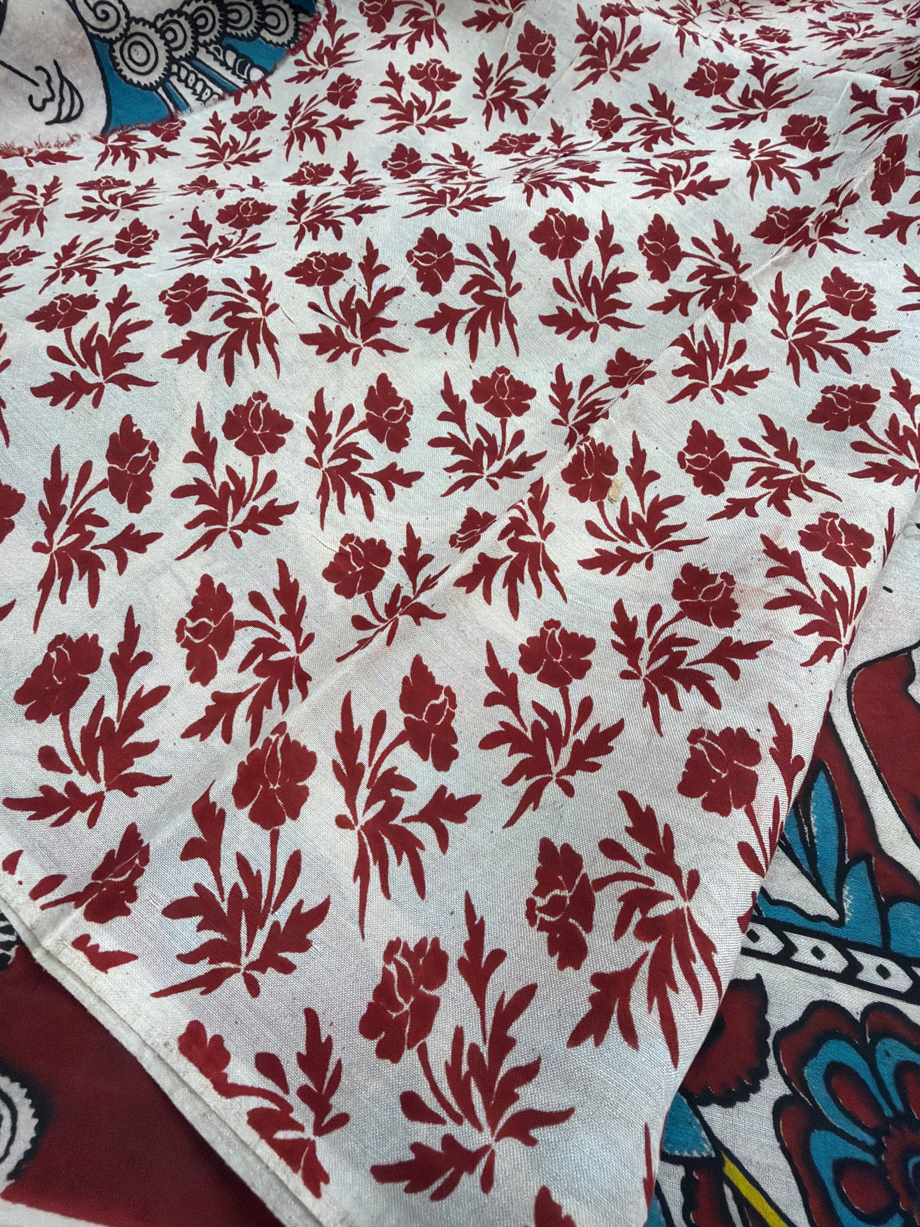 Kalamkari silk saree