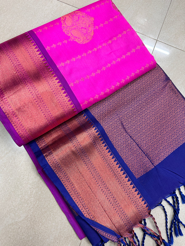 Beautiful Kanchi soft silk sarees