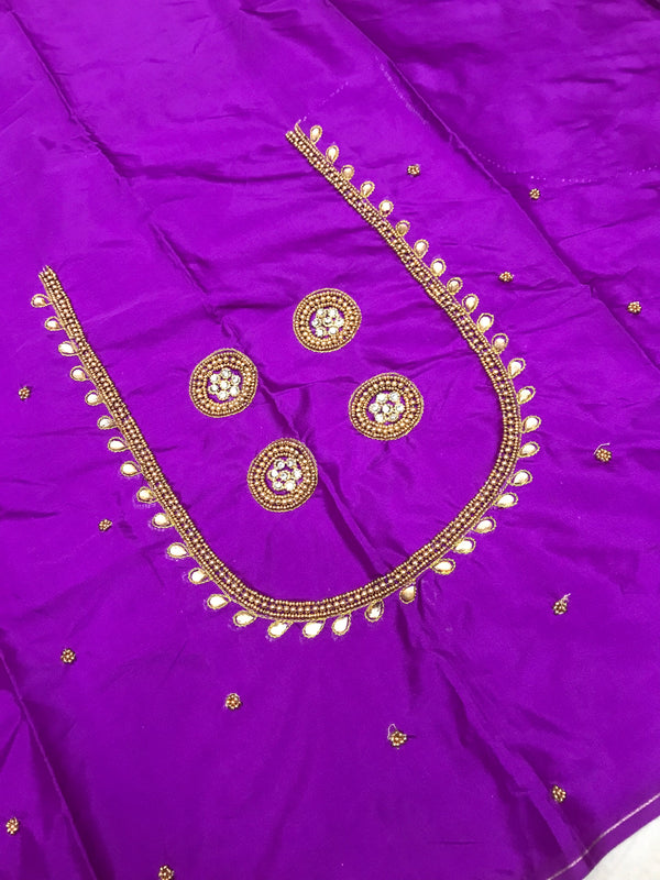 Handmade Aari work blouse