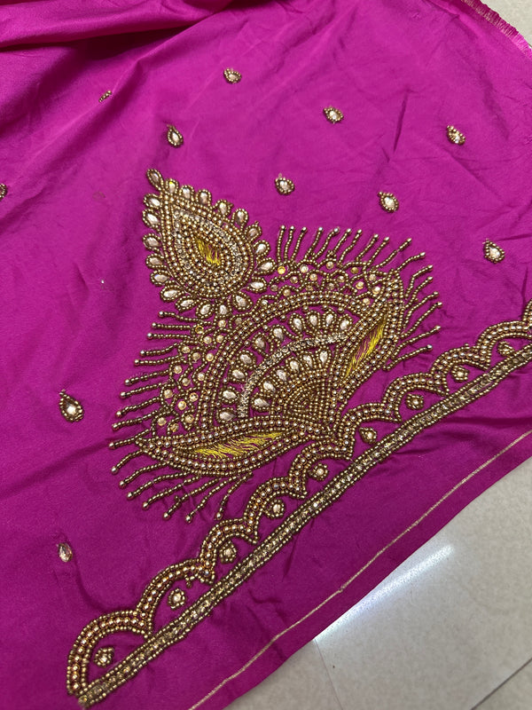 Handmade Aari work blouse