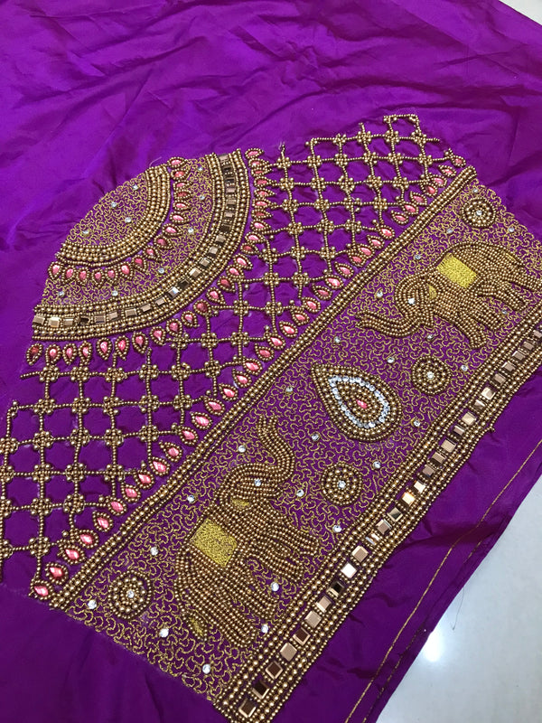Handmade Aari work blouse