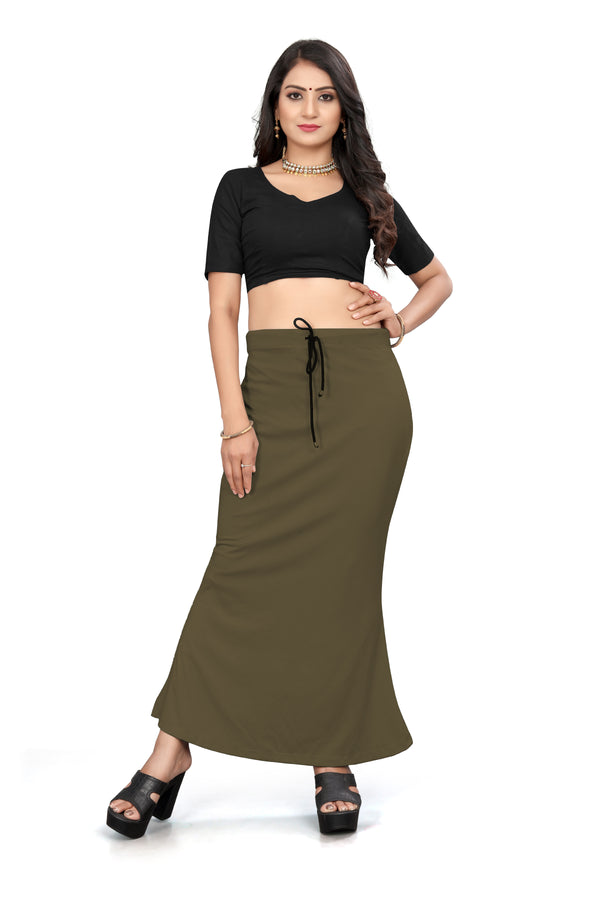 Women Saree Shapewear With Side Slits in Inclusive Sizes