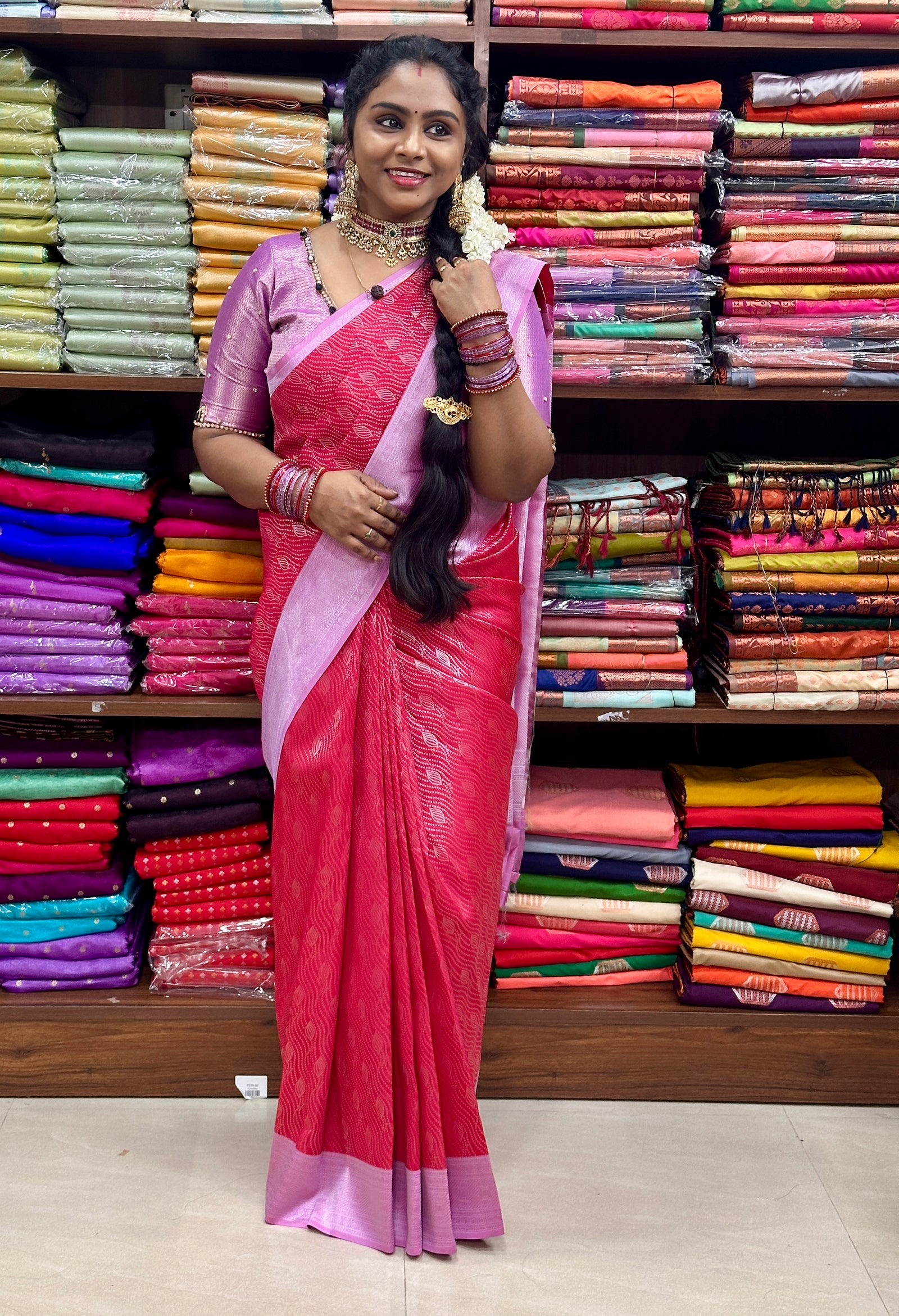 Bridal silk saree (SBSR50)