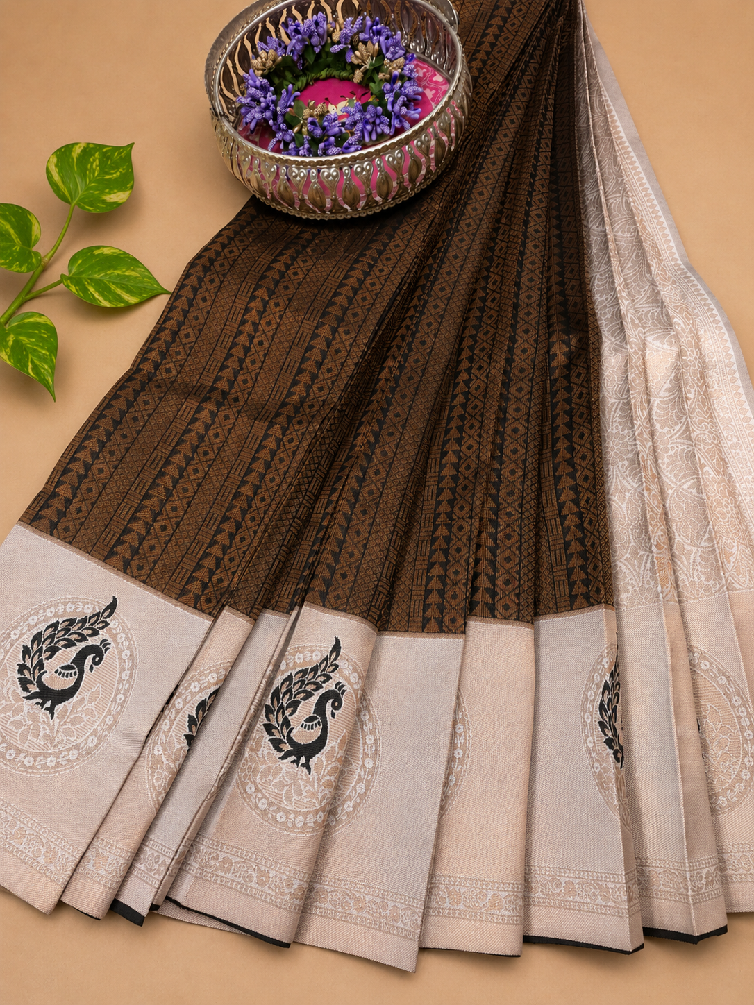 Bridal Glow Semi Kanchi Soft Silk Saree with Timeless Elegance