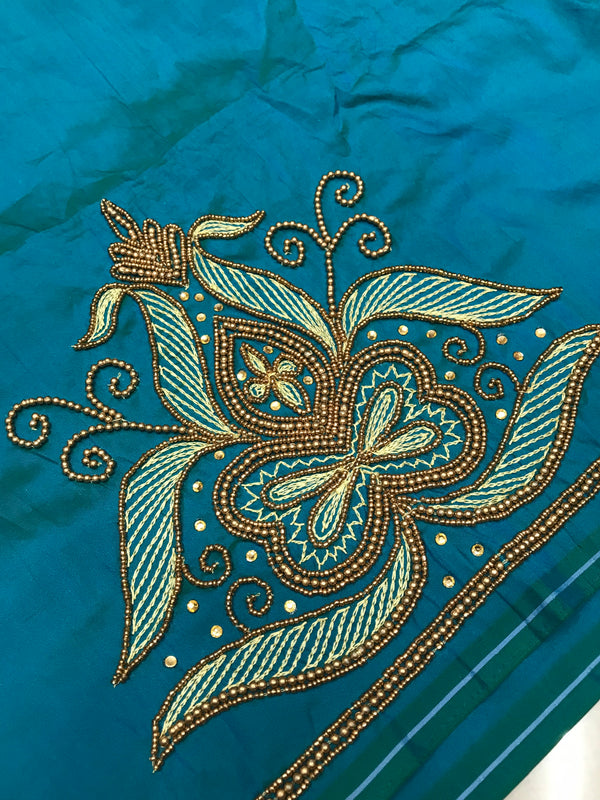 Handmade Aari work blouse