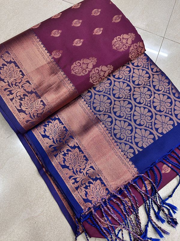 Beautiful Kanchi soft silk sarees