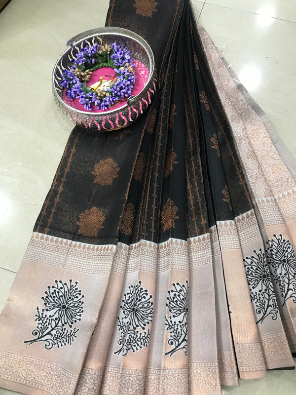 Semi Kanchi bridal soft silk