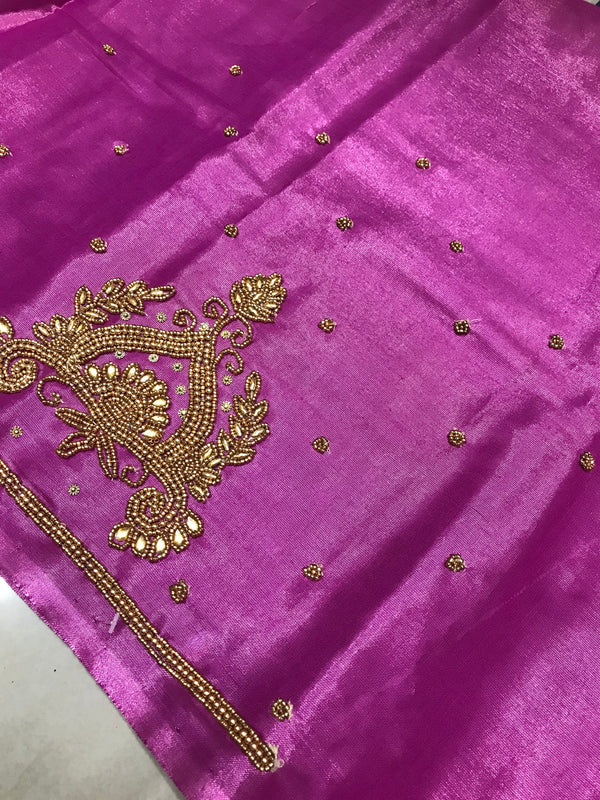 Handmade Aari work blouse