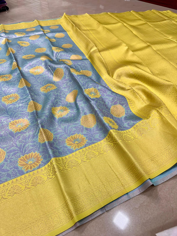 Kanchi semi soft silk