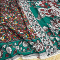 Kalamkari silk saree