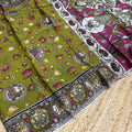 Kalamkari silk saree
