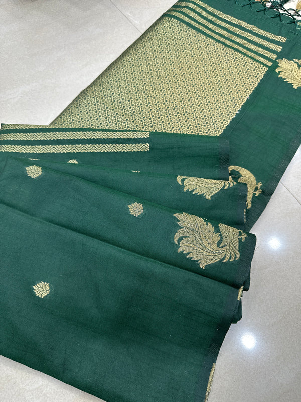 Viscose mix silk saree