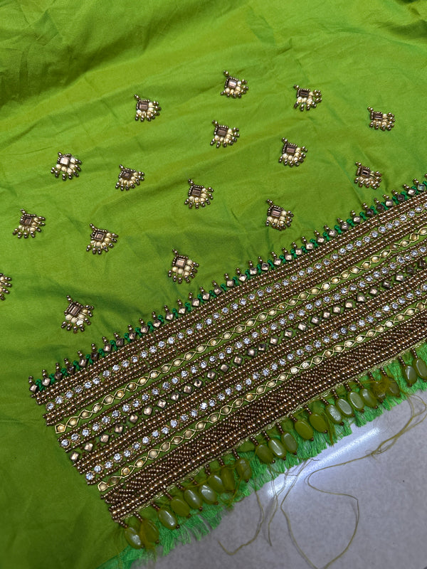 Handmade Aari work blouse