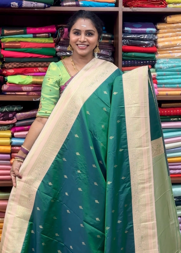 Kanchi semi soft silk saree-KSSS97