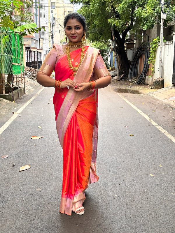 Kanchi soft silk saree -KSSO98