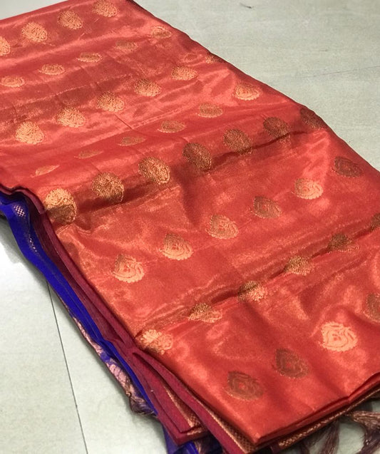 Bridal Tissue silk saree-1136C