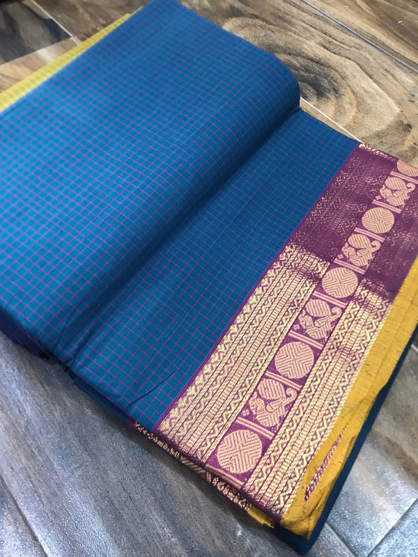 Spun cotton with cute tiny checks premium collection