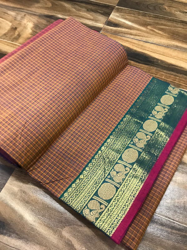 Spun cotton with cute tiny checks premium collection