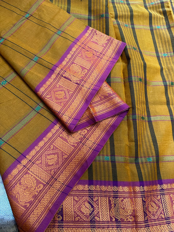 Venkatagiri cotton saree fabulous premium collection and dark colours combination