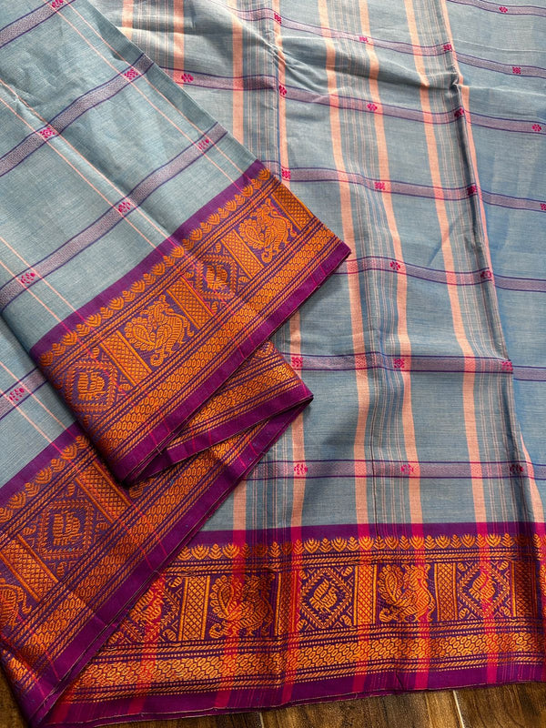 Venkatagiri cotton saree fabulous premium collection and dark colours combination