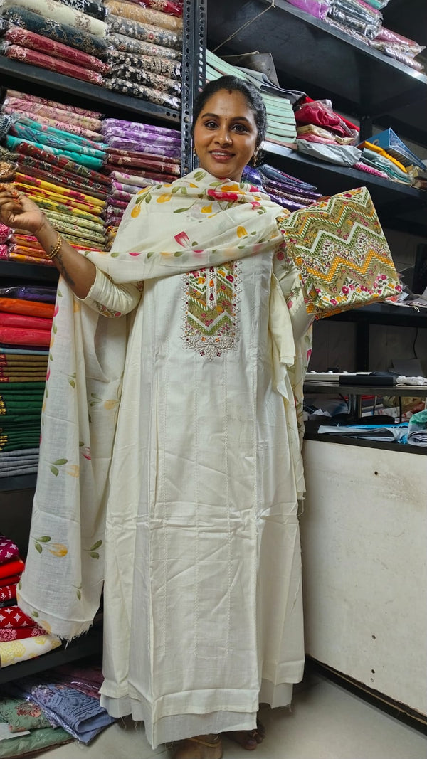SALWAR MATERIALS - FACTORY SALE ORDER ONLY 15 WORKING DAYS TO DISPATCH