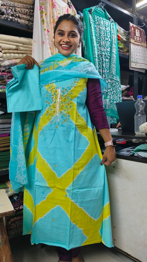 SALWAR MATERIALS - FACTORY SALE ORDER ONLY 15 WORKING DAYS TO DISPATCH