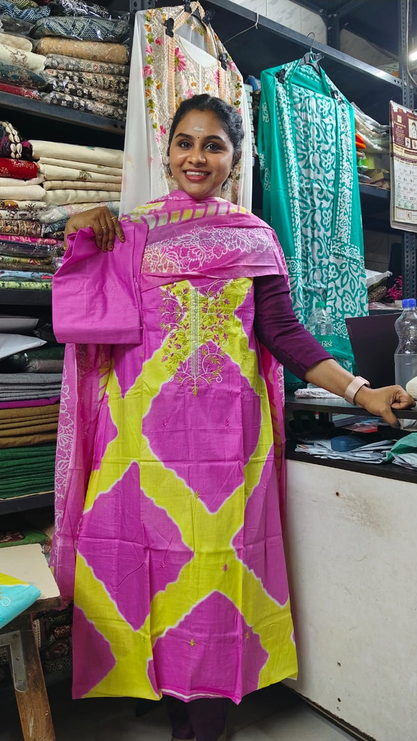 SALWAR MATERIALS - FACTORY SALE ORDER ONLY 15 WORKING DAYS TO DISPATCH