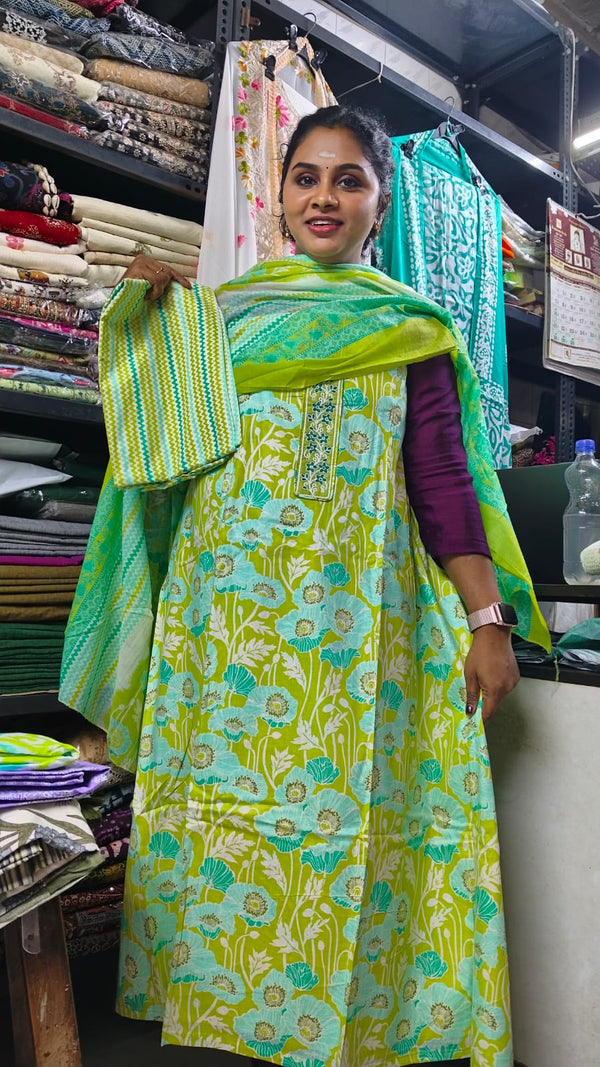 SALWAR MATERIALS - FACTORY SALE ORDER ONLY 15 WORKING DAYS TO DISPATCH