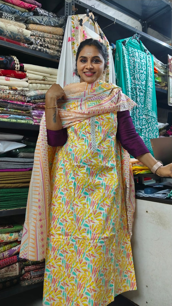 SALWAR MATERIALS - FACTORY SALE ORDER ONLY 15 WORKING DAYS TO DISPATCH