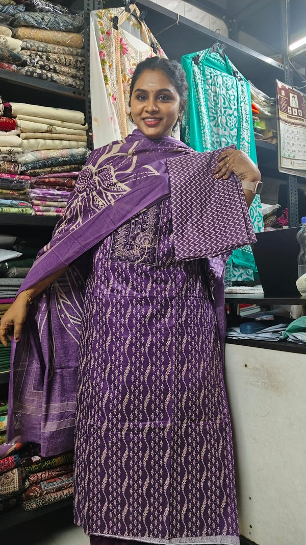 SALWAR MATERIALS - FACTORY SALE ORDER ONLY 15 WORKING DAYS TO DISPATCH