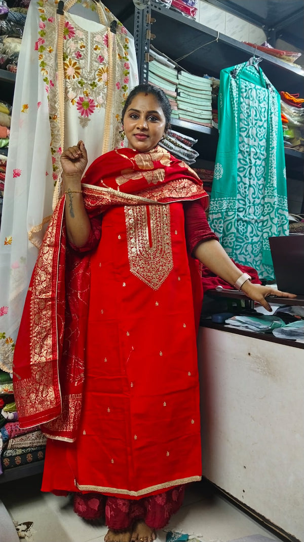 SALWAR MATERIALS - FACTORY SALE ORDER ONLY 15 WORKING DAYS TO DISPATCH