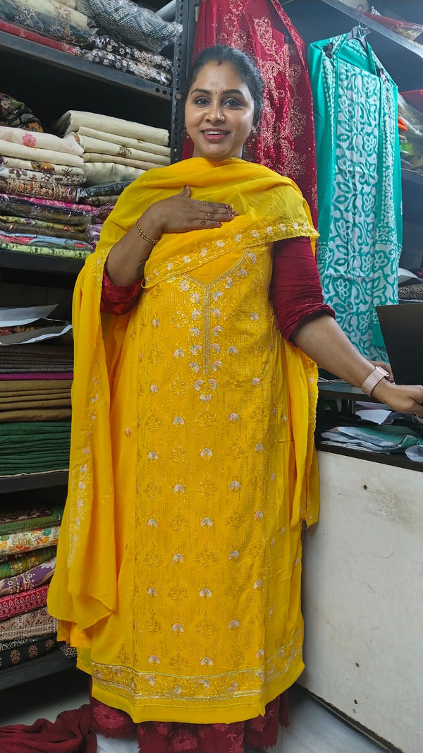 SALWAR MATERIALS - FACTORY SALE ORDER ONLY 15 WORKING DAYS TO DISPATCH