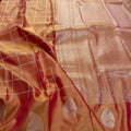 Mustard Gold Premium Kanchi Silk Saree with Antique Zari
