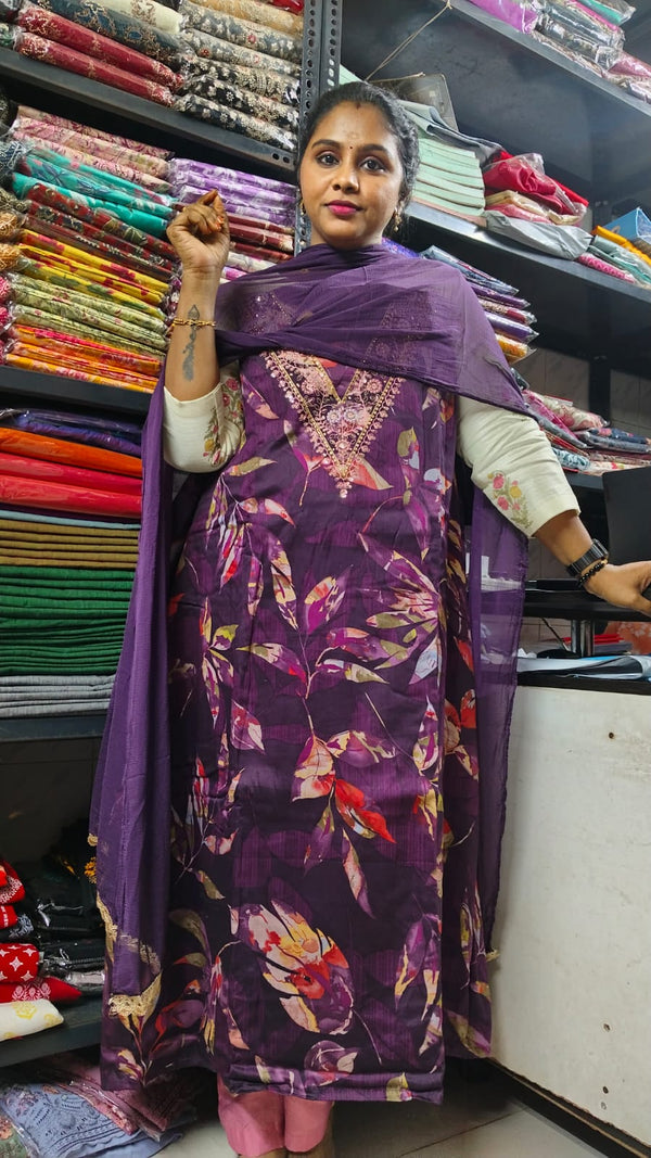 SALWAR MATERIALS - FACTORY SALE ORDER ONLY 15 WORKING DAYS TO DISPATCH